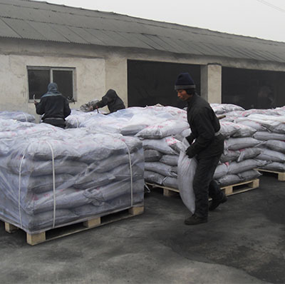 椰殼活性炭打包出口印尼